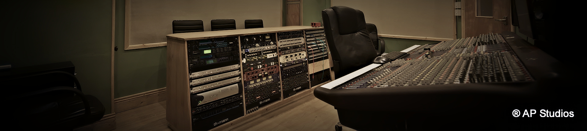 AP Recording Studios Dublin control room